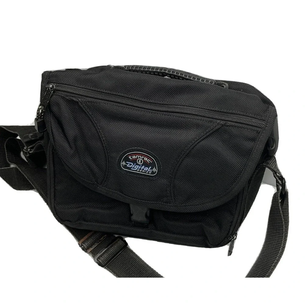 Tamrac Digital Series Camera Bag Padded Shoulder Strap Belt Loop Travel‎ Pouch